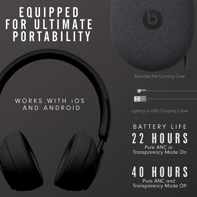 New Beats Solo Pro Wireless Noise Cancelling Headphones On Sale