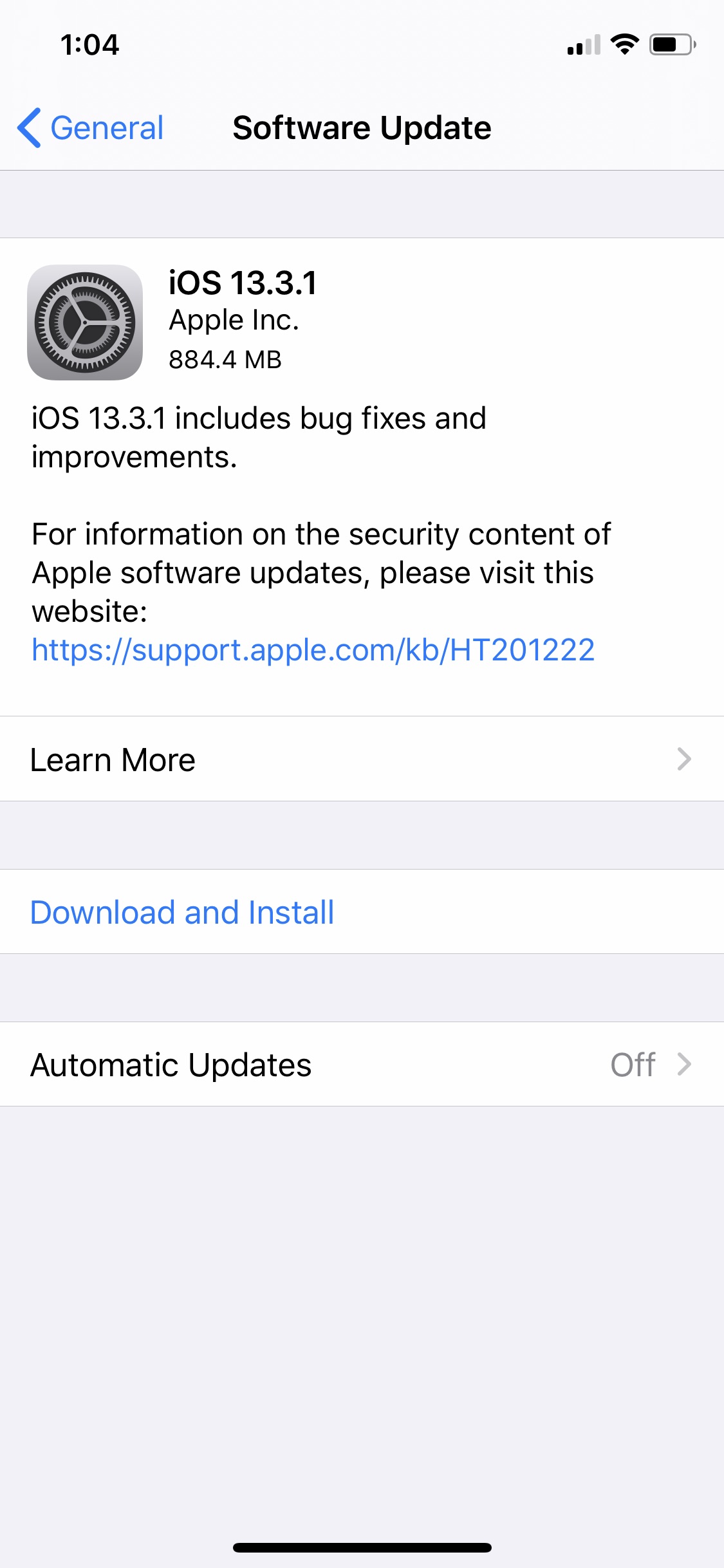 Apple Releases iOS 13.3.1 With Fixes for FaceTime, Communication Limits, Location Services, More [Download]