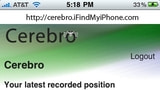 Cerebro Tracks Your iPhone Location for Free