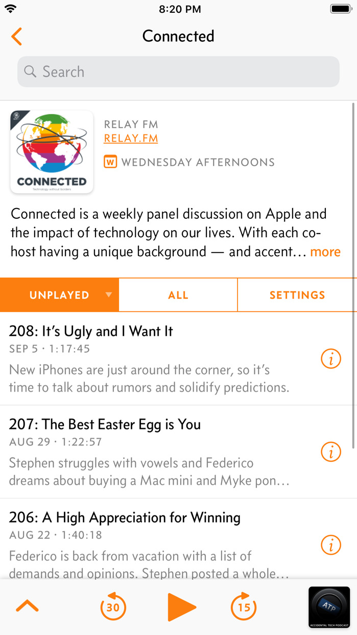 Overcast Podcast Player Gets Voice Boost 2, Per-Podcast Skip Durations for Intros/Outros, More