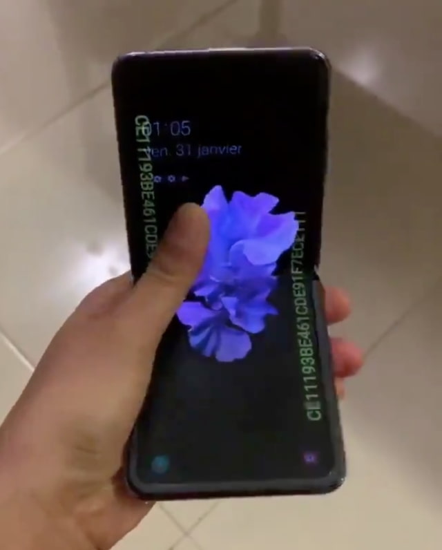 Leaked Samsung Galaxy Z Flip? [Video]