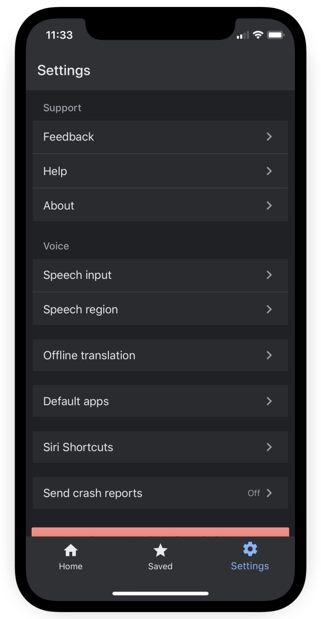 Google Translate App Gets Support for Dark Mode