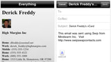 Contact Info Sharing for iPhone