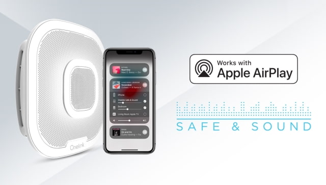 Onelink Safe &amp; Sound Smoke Alarm Gets Apple AirPlay 2 Support
