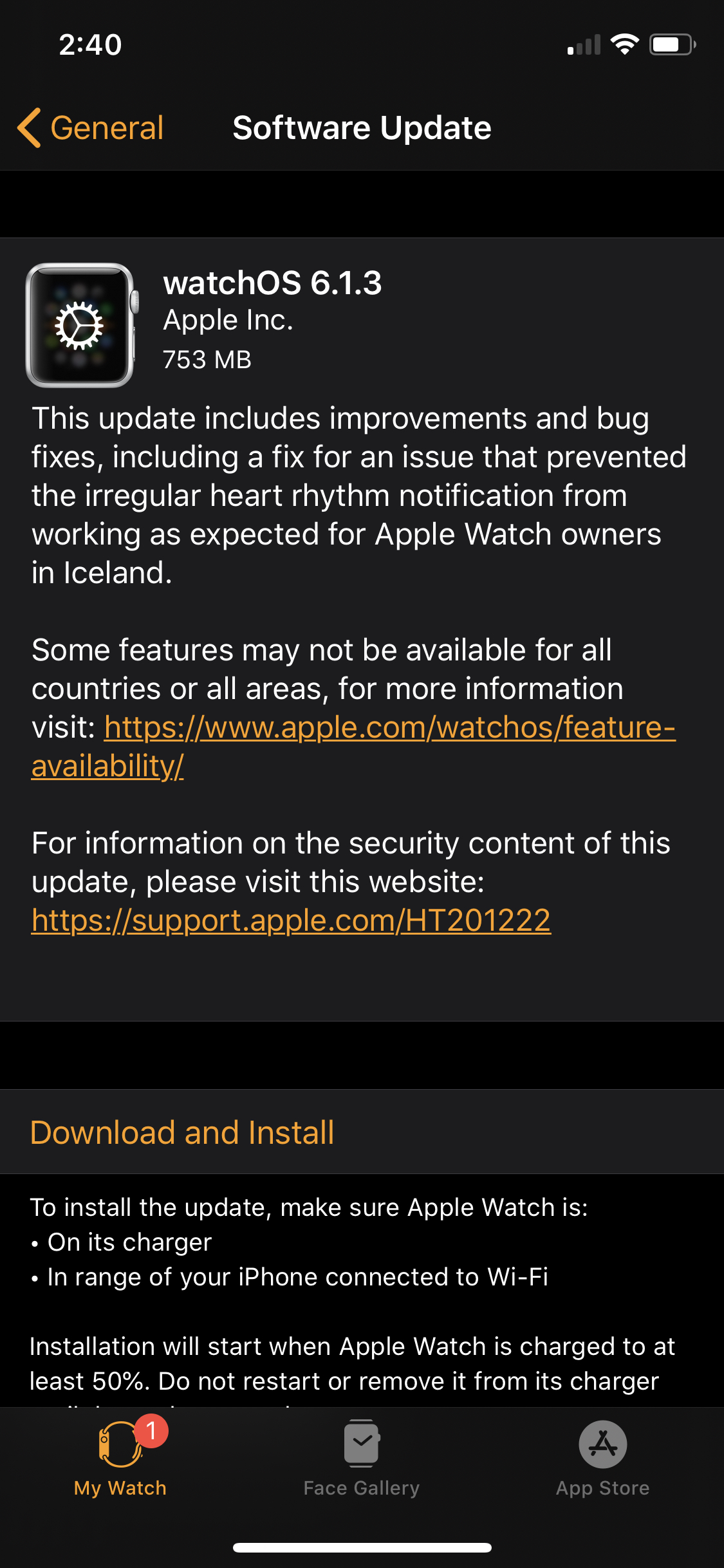 Apple Releases watchOS 6.1.3 for Apple Watch [Download]