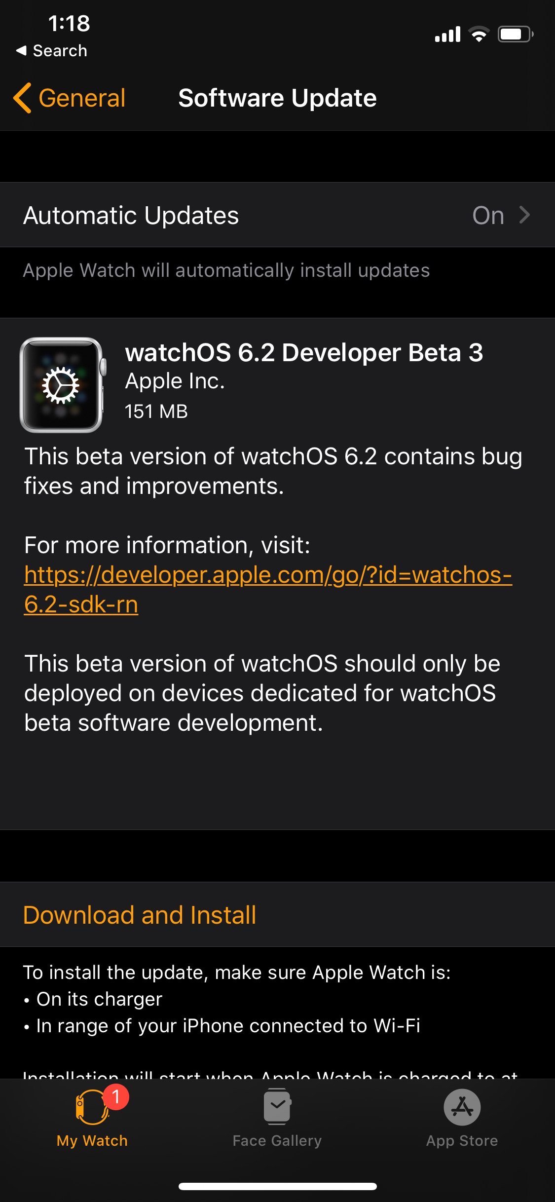 Apple Seeds watchOS 6.2 Beta 3 to Developers [Download]