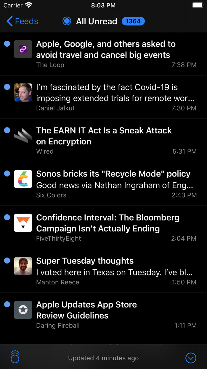 NetNewsWire 5 RSS Reader Launches for iPhone and iPad