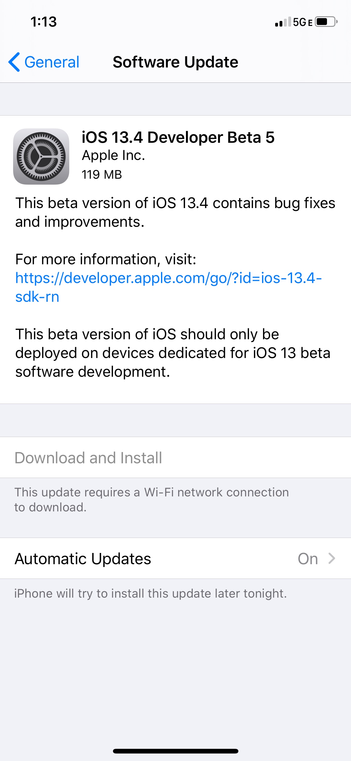 Apple Releases iOS 13.4 Beta 5 [Download]