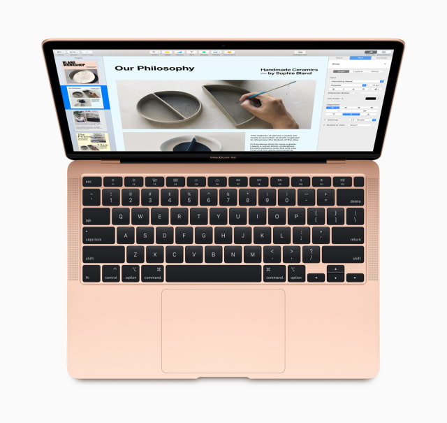 Apple Announces New MacBook Air With Scissor Switch Keyboard for $999