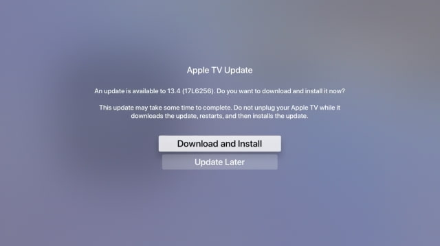 Apple Releases tvOS 13.4 for Apple TV