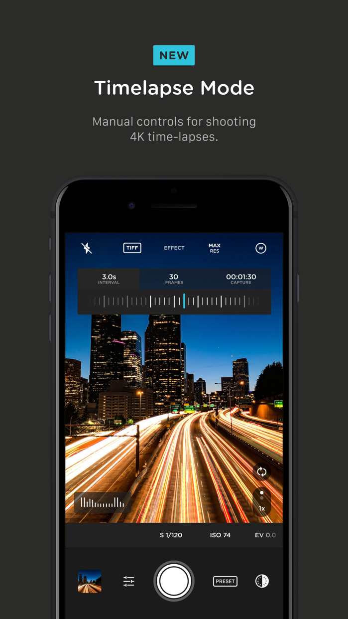 Moment &#039;Pro Camera&#039; App Gets Time-Lapse Support, Exposure Bracketing, More