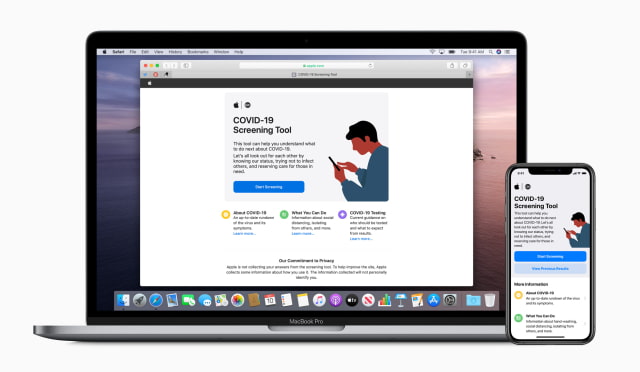 Apple Releases COVID-19 Screening Tool for iOS and Web, Developed in Partnership With White House, CDC, FEMA