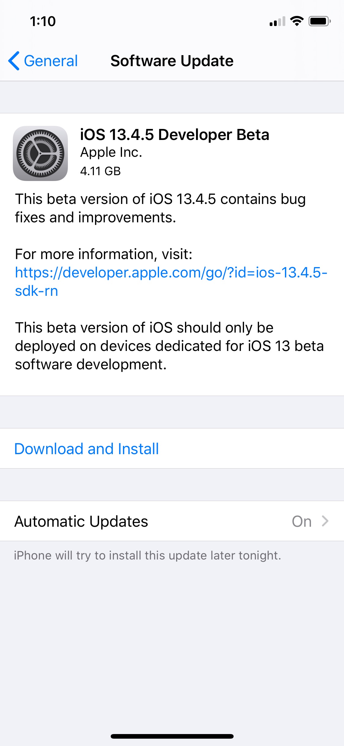 Apple Releases iOS 13.4.5 Beta and iPadOS 13.4.5 Beta [Download]