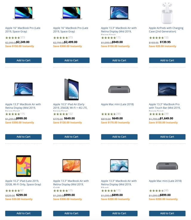 B&amp;H Launches Apple Shopping Event With Discounts on iPads, MacBooks, More [Deal]
