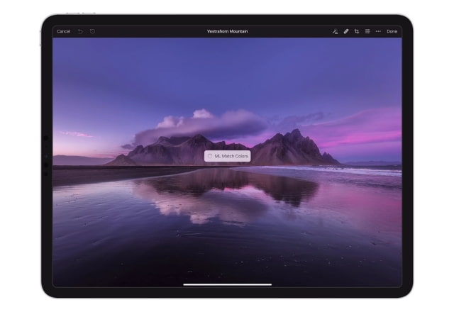 Pixelmator Photo App for iPad Gets Trackpad Support, Split View, ML Match, More