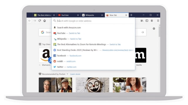 Mozilla Updates Firefox With Improved Address Bar