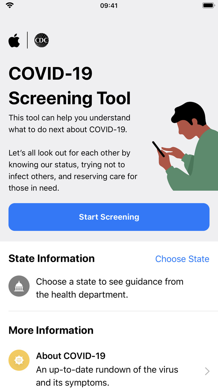 Apple Updates Its COVID-19 Screening Tool With Guidance for Individual States