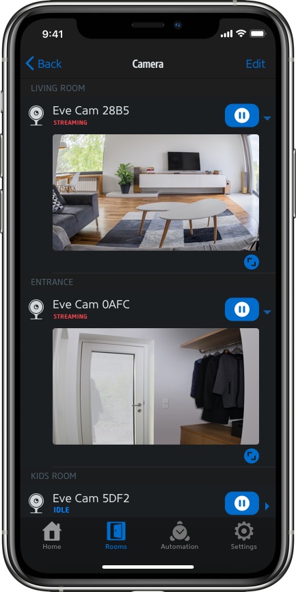 Eve App Gets Updated With Improved HomeKit Camera Support, Settings Sync, More
