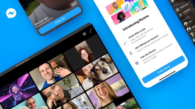 Facebook Launches &#039;Messenger Rooms&#039; to Take on Zoom and Houseparty
