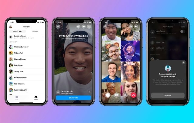 Facebook Launches &#039;Messenger Rooms&#039; to Take on Zoom and Houseparty