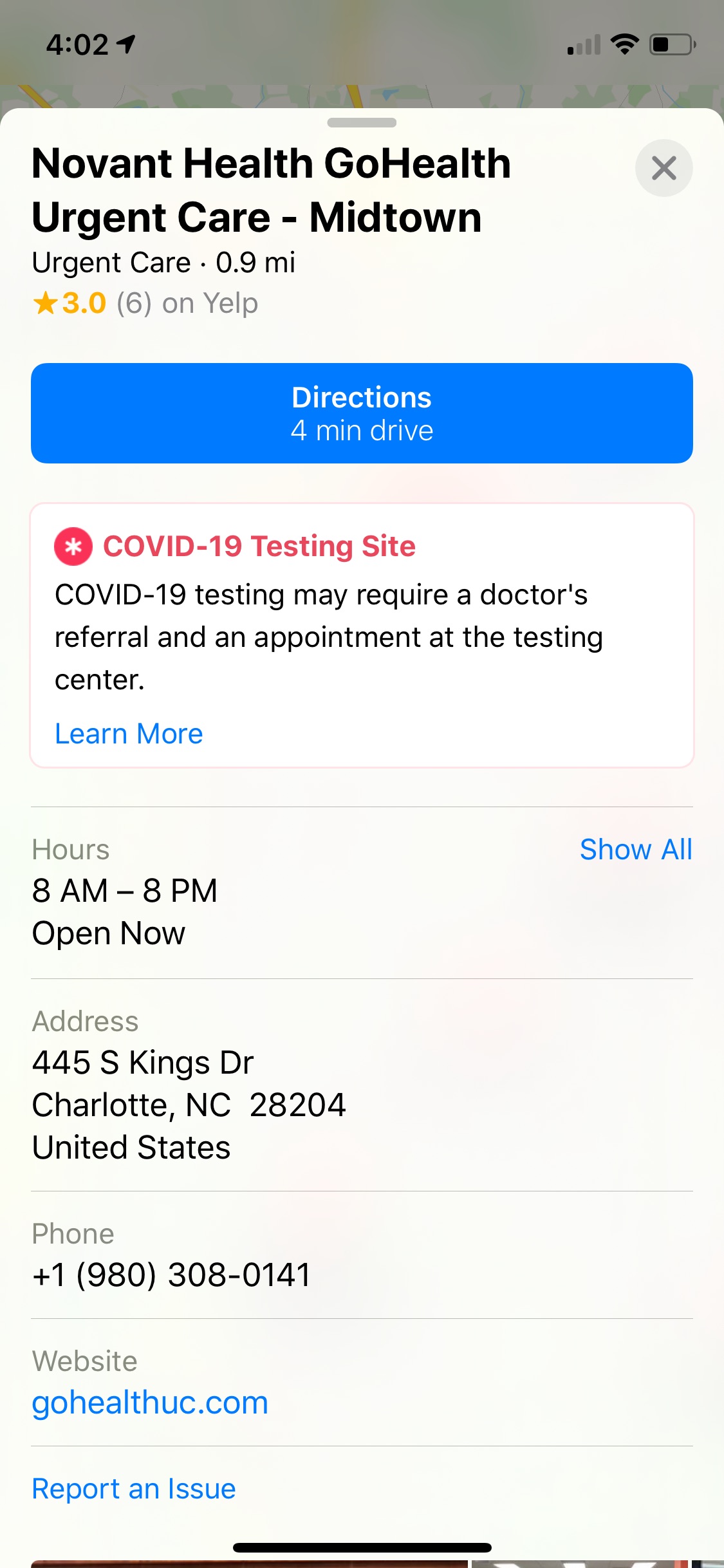 Apple Maps Now Displays COVID-19 Testing Sites in the U.S.