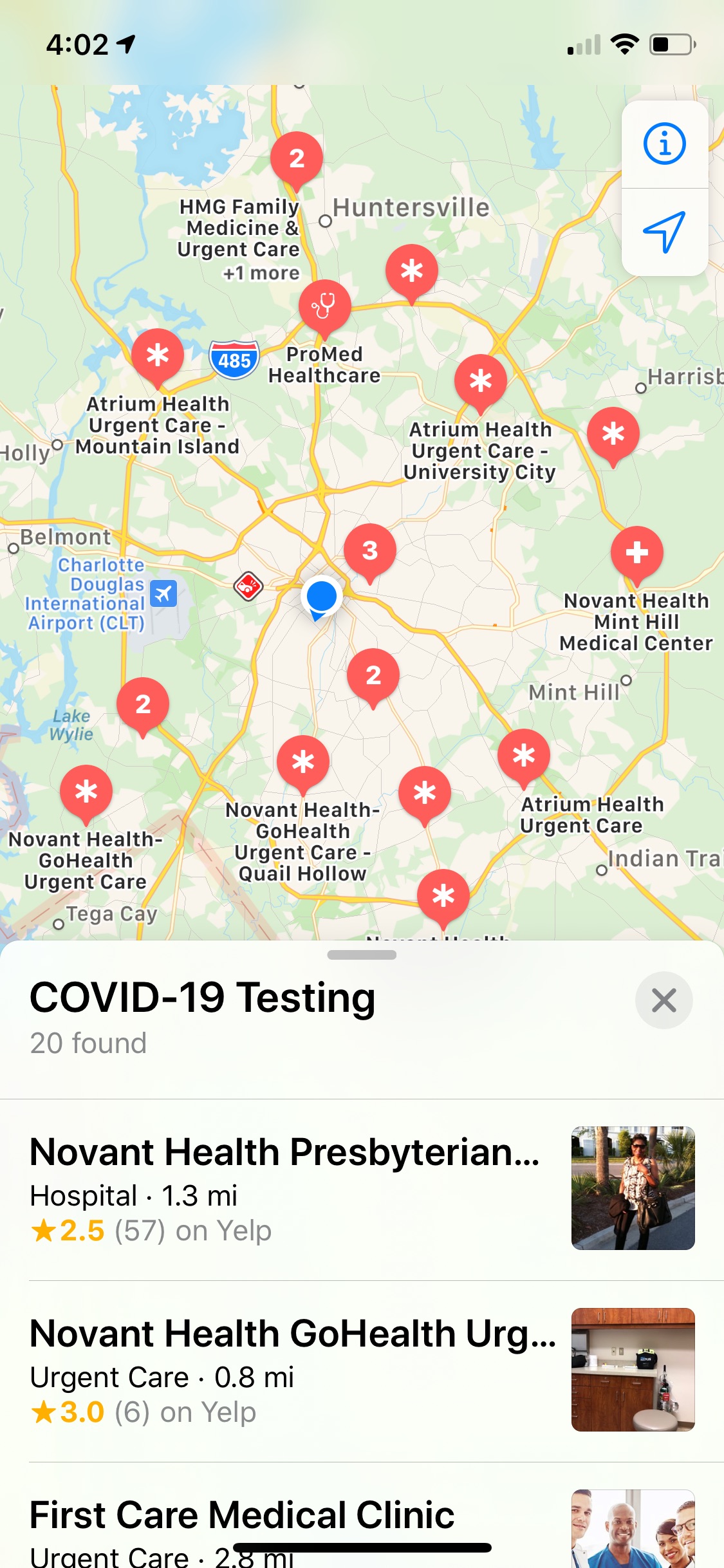 Apple Maps Now Displays COVID-19 Testing Sites in the U.S.