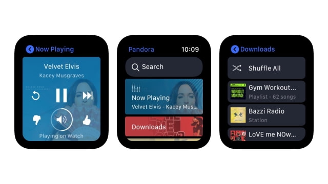 Pandora App Now Supports Siri on Apple Watch