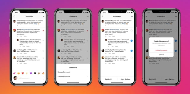 Instagram Gets Bulk Comment Management, Tag and Mention Controls, More