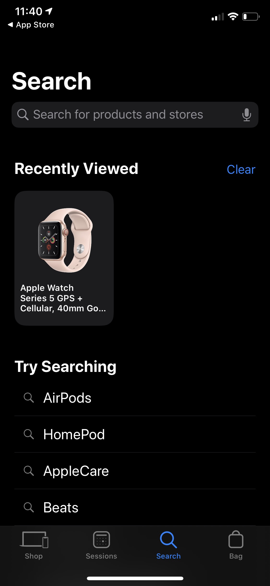 Apple Store App Updated With Dark Mode Support