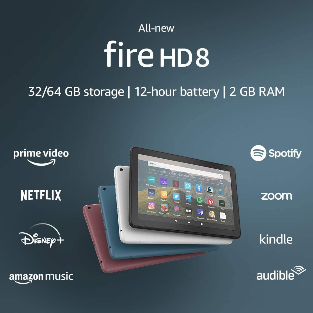 Amazon Unveils All-New Fire HD 8, Fire HD 8 Plus, and Fire HD 8 Kids Edition Tablets