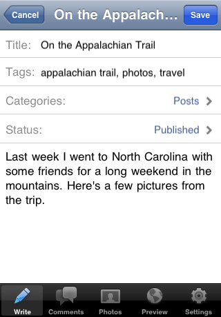 WordPress for iPhone Adds Ability to Manage Comments
