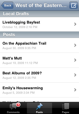WordPress for iPhone Adds Ability to Manage Comments