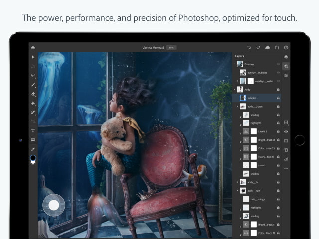 Adobe Updates Photoshop for iPad With Curves, Apple Pencil Sensitivity, More
