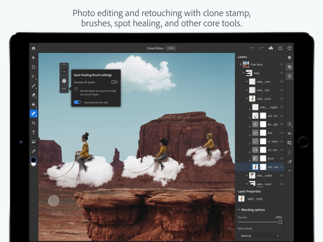 Adobe Updates Photoshop for iPad With Curves, Apple Pencil Sensitivity, More