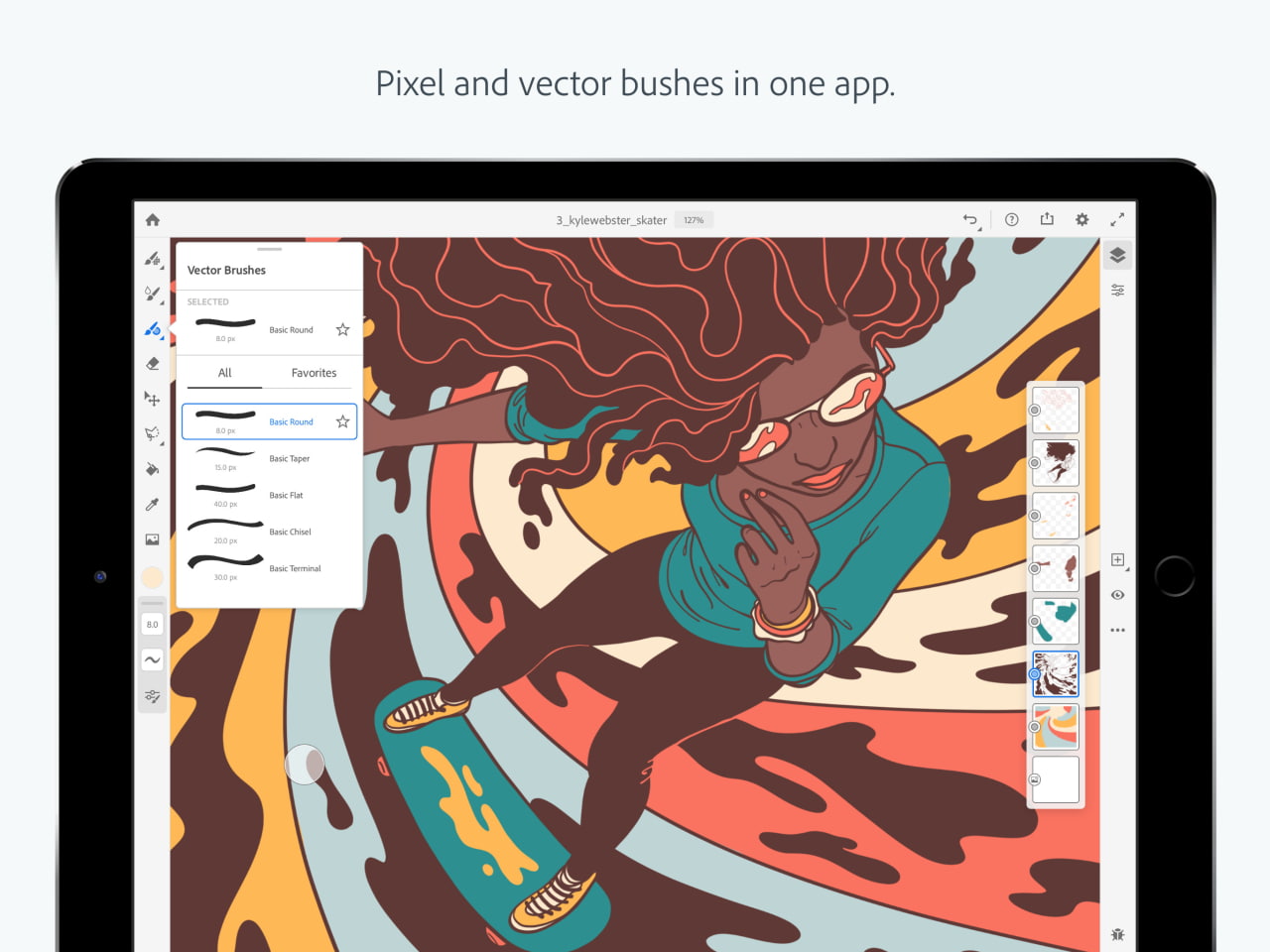 How To Draw Circle In Adobe Fresco Boothe Reastill