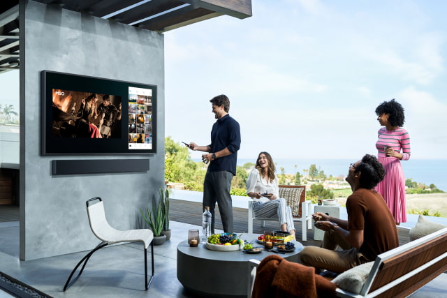 Samsung Unveils Outdoor, Weather-Resistant TV Called &#039;The Terrace&#039; [Video]