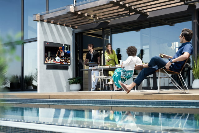 Samsung Unveils Outdoor, Weather-Resistant TV Called &#039;The Terrace&#039; [Video]