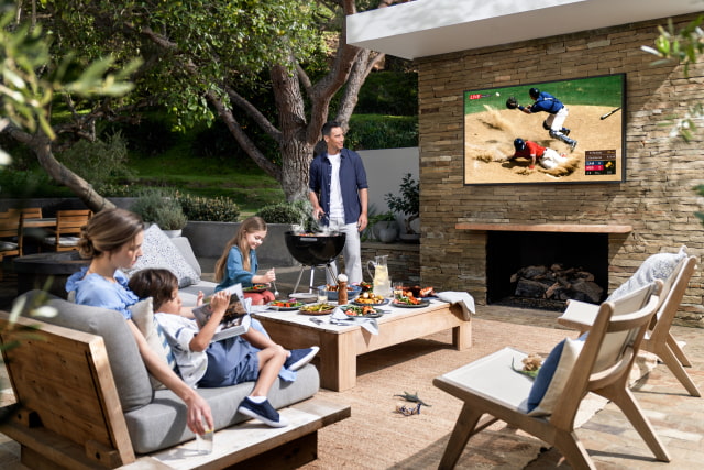 Samsung Unveils Outdoor, Weather-Resistant TV Called &#039;The Terrace&#039; [Video]