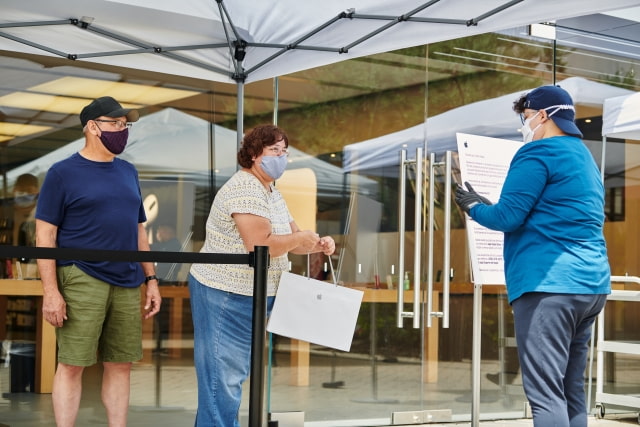 Apple to Reopen Over 100 U.S. Retail Stores This Week Though Many Will Only Offer Curbside or Storefront Service