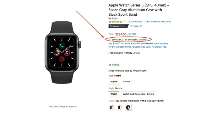 Apple Watch Series 5 On Sale for $299.99 [Deal]