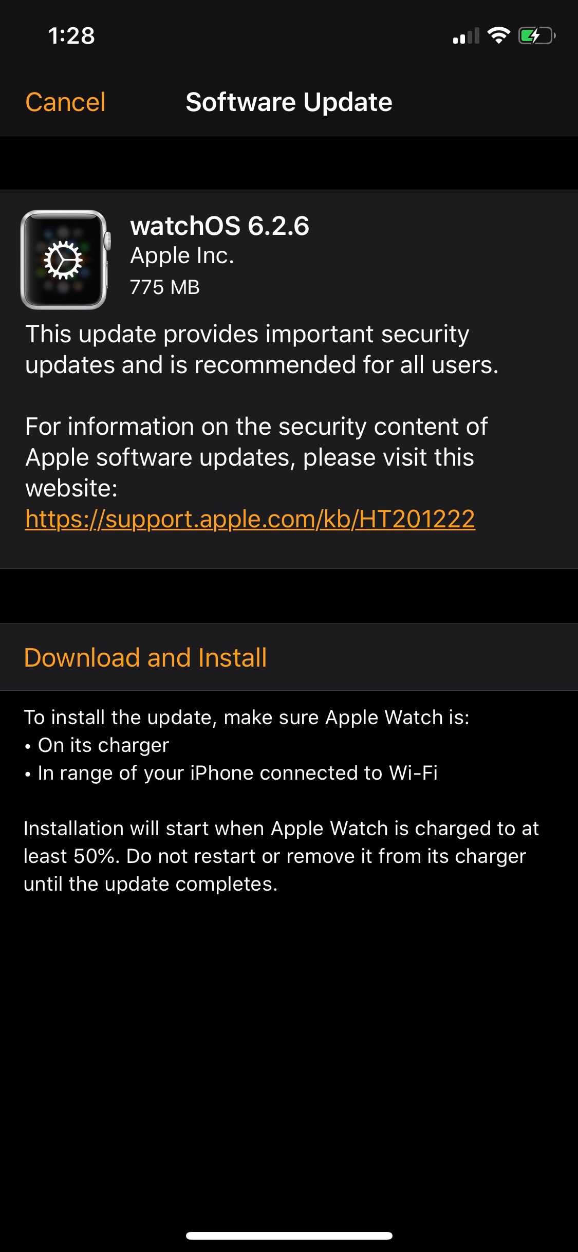 Apple Releases watchOS 6.2.6 for Apple Watch [Download]