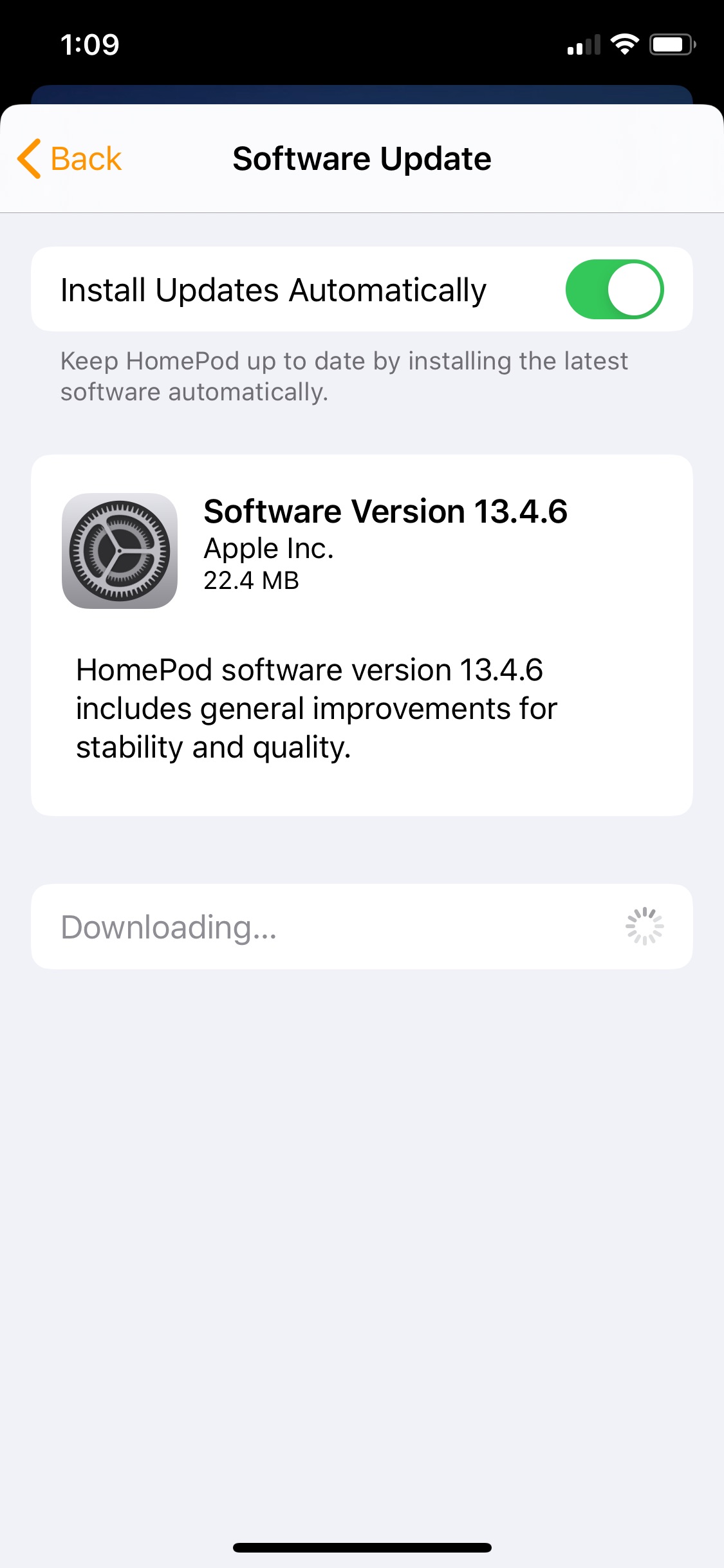 Apple Releases HomePod Software Version 13.4.6