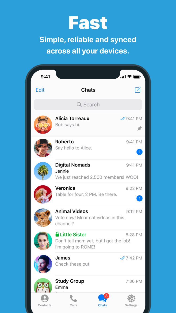 Telegram Messenger Gets New Media Editor, Better GIFs, More