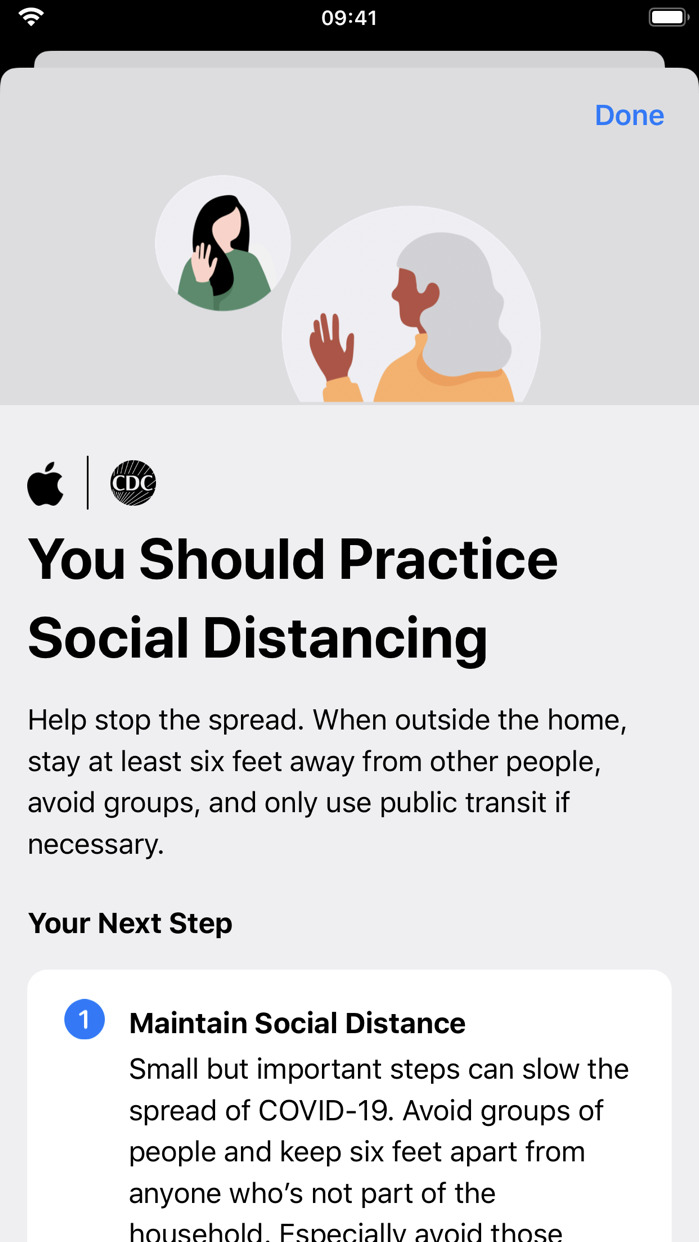 Apple Updates COVID-19 App to Let Users Anonymously Share Info With CDC