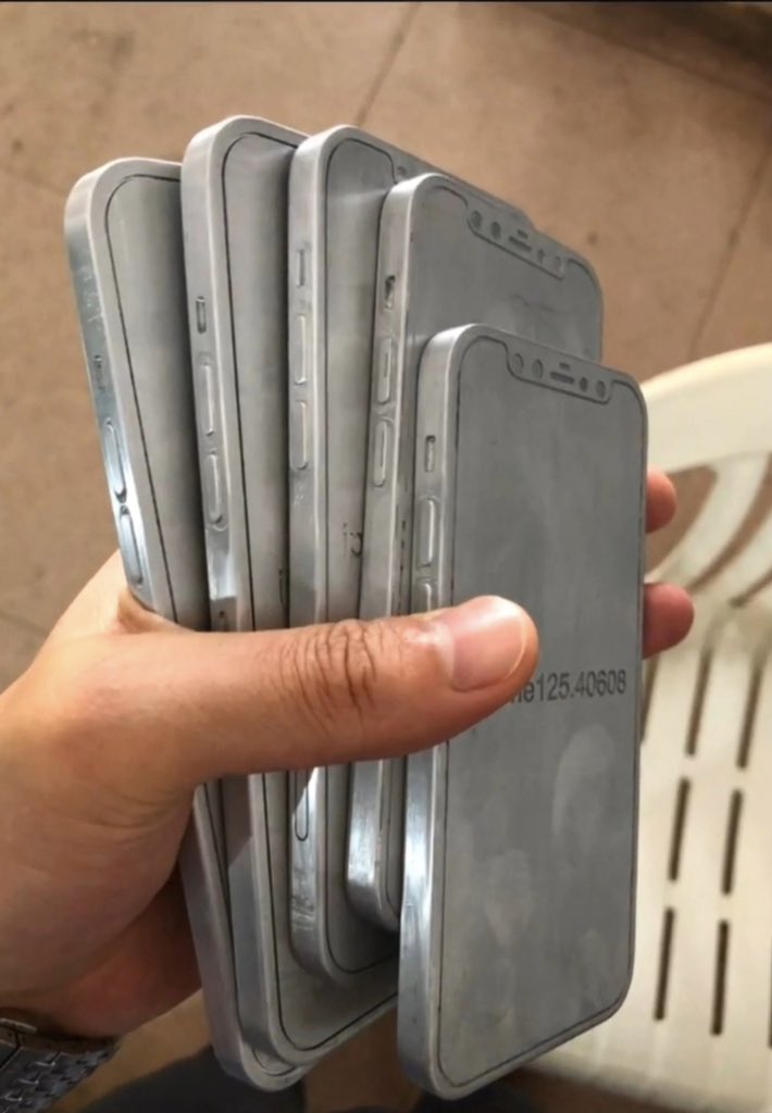 Leaked iPhone 12 Molds and CAD Images Allegedly Reveal New Flat Edge Design