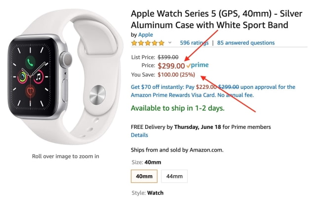 Apple Watch Series 5 is Back On Sale for Just $299.99 [Deal]