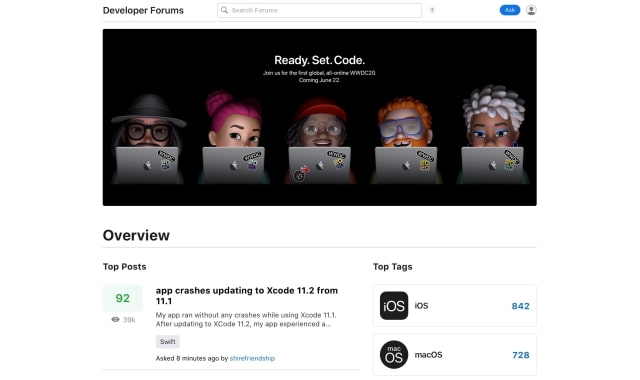 Apple Launches Redesigned Developer Forums