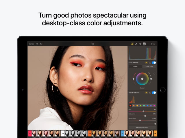 Pixelmator Photo for iPad Gets New Shortcut Menus, Improved Batch Editing, More