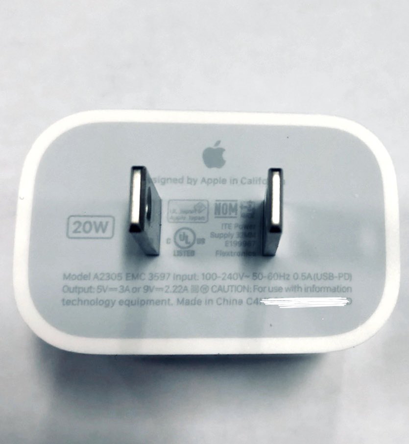 iPhone 12 May Ship With 20W Charger