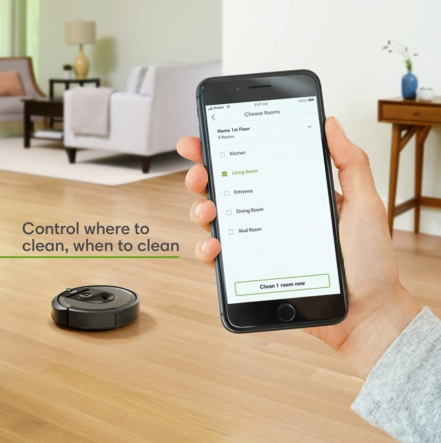 iRobot Roomba i7+ Robot Vacuum On Sale for $301 Off [Deal]